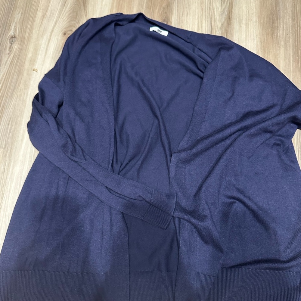 Maurices Deep Blue Knit Cardigan